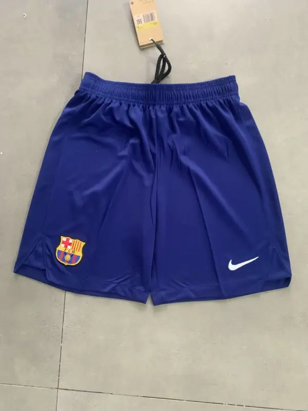 23-24 Barcelona Home Blue Shorts