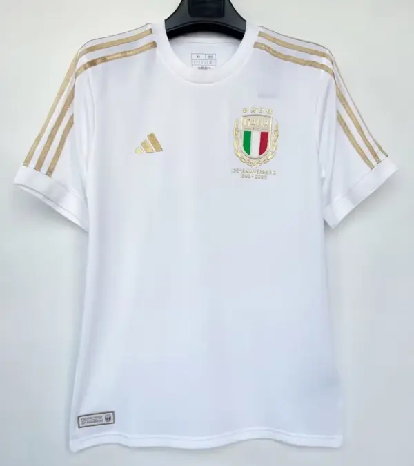 2023 Italy White 125 Years Jersey