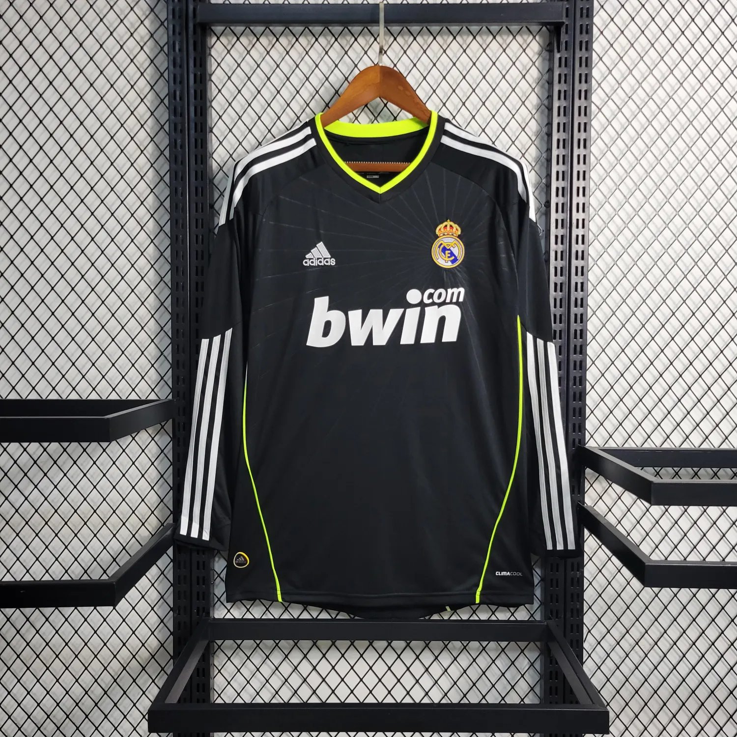 10-11 Real Madrid Away Long Sleeve Retro Jersey