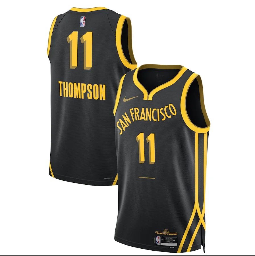 2023 Warriors City Edition Thompson #11 NBA Swingman Jersey