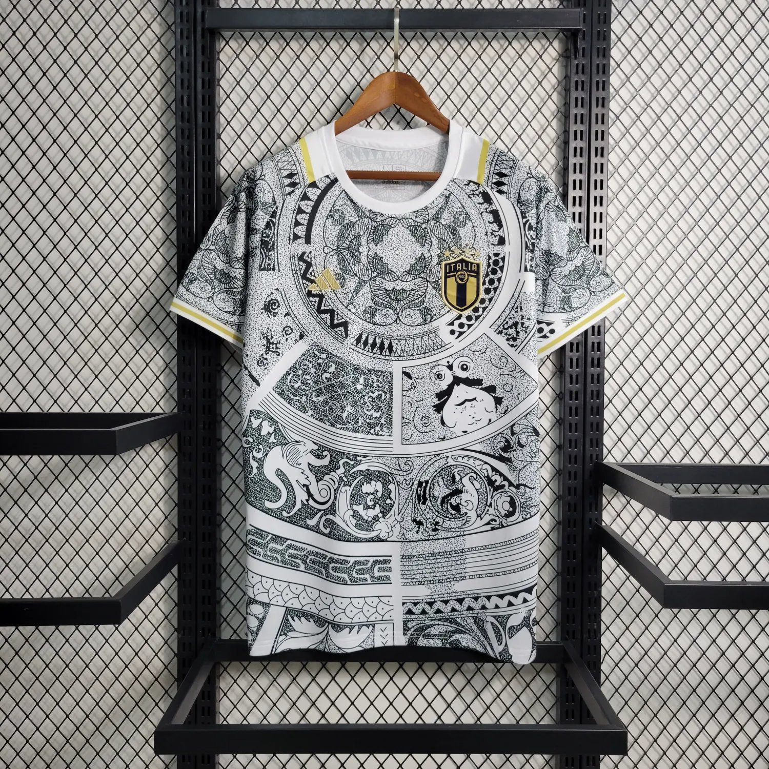 23-24 Italy White Special Edition Fans Jersey