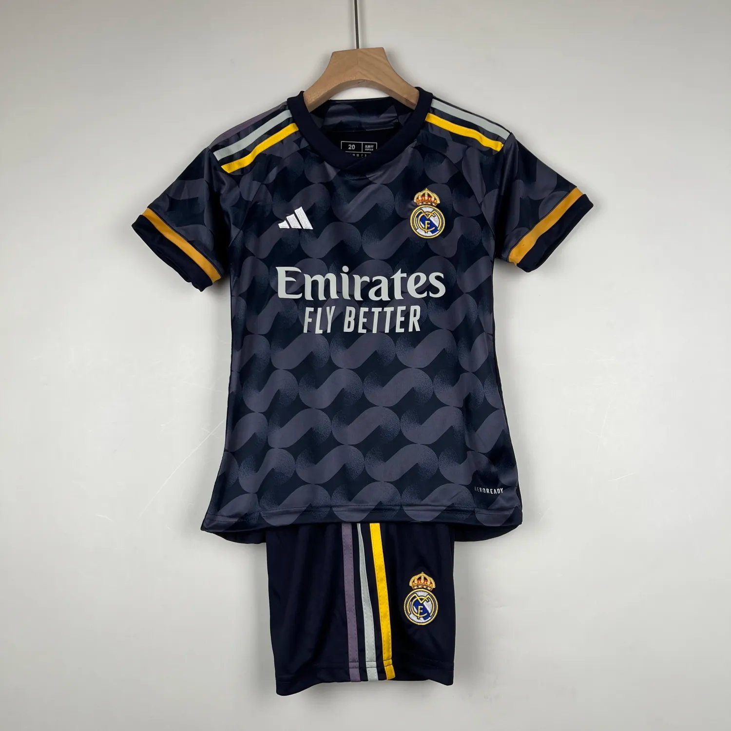 23-24 Real Madrid Away Kid Kit