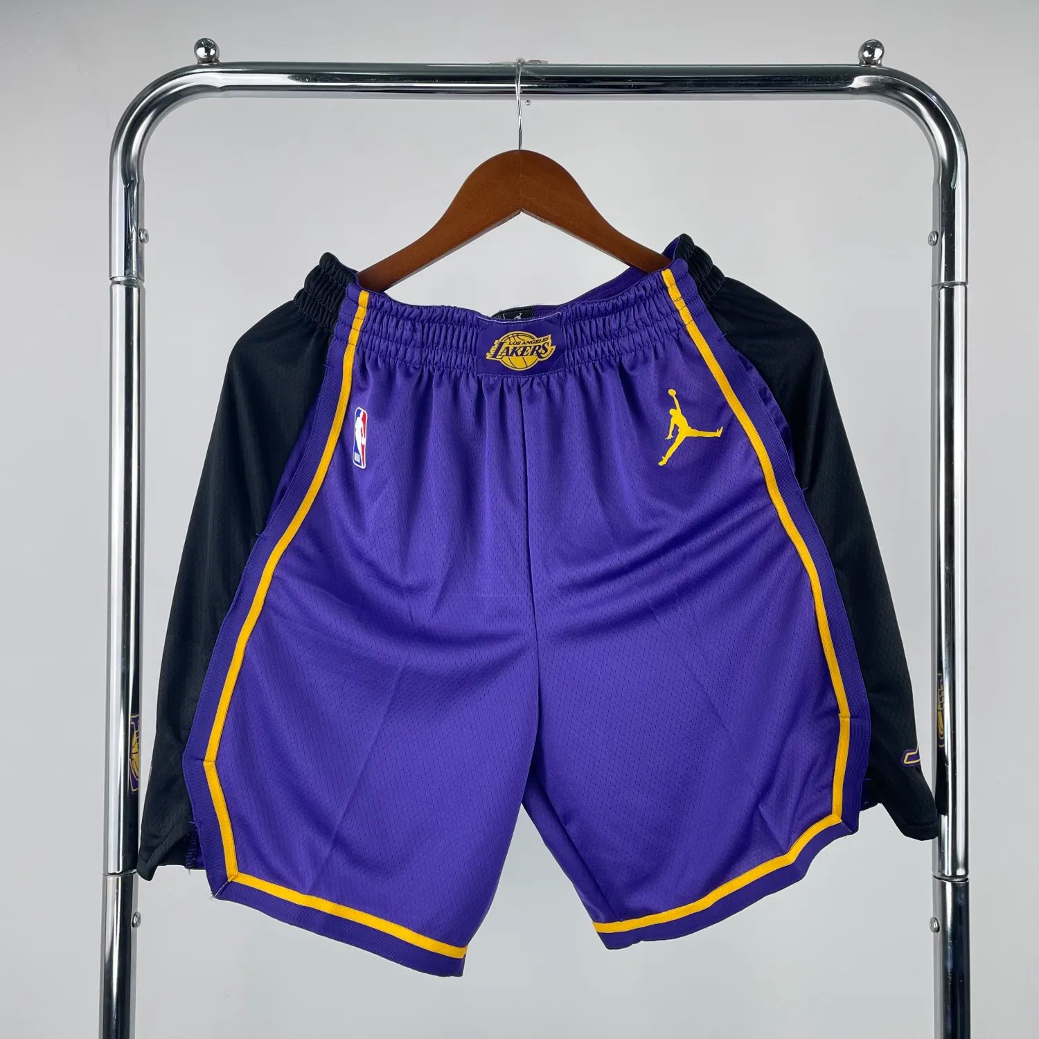 2023 Lakers Purple NBA Shorts