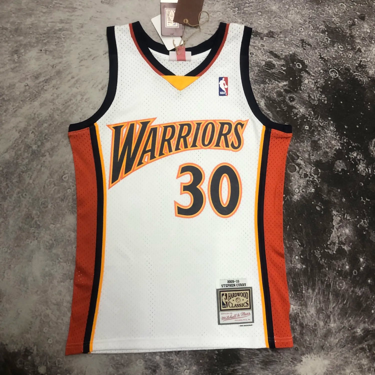 M&N 09-10 WARRIORS SW White 30#CURRY