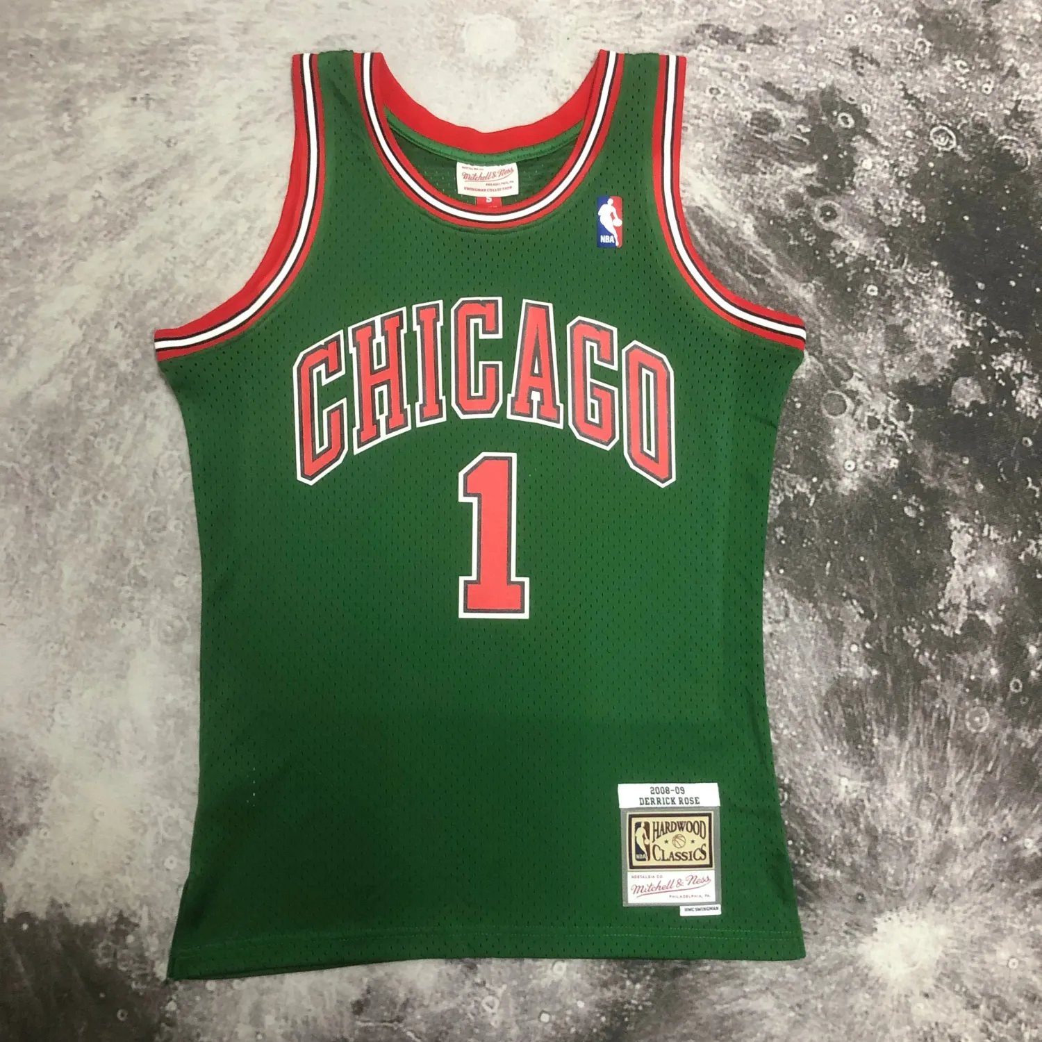 M&N 08-09 Chicago Bull SW 1# ROSE