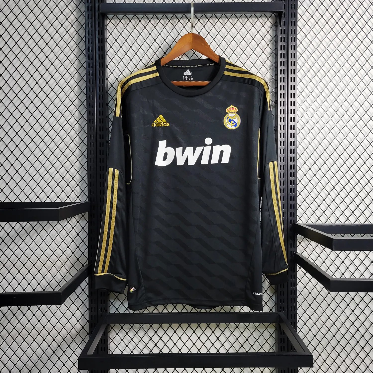 11-12 Real Madrid Away Retro Long Sleeve Jersey