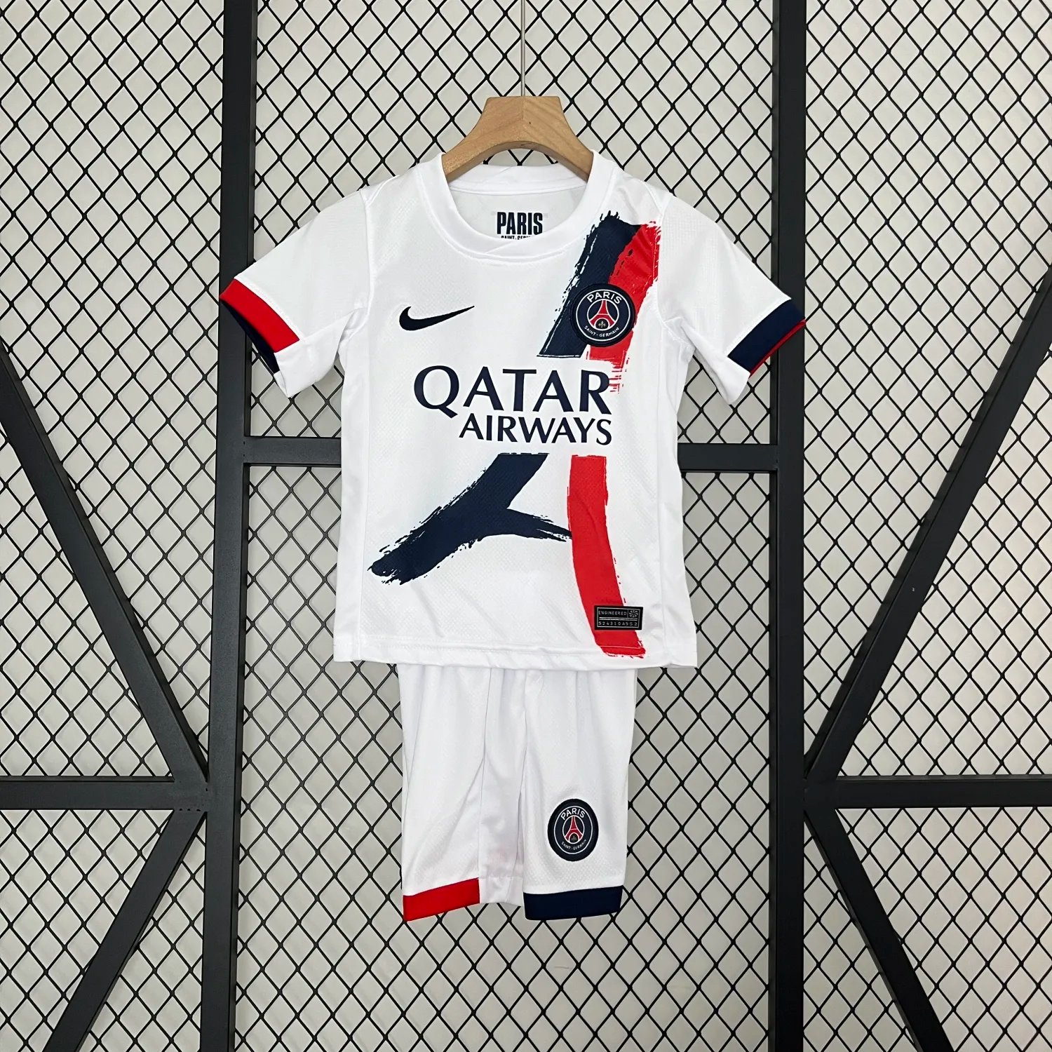 24-25 PSG Away White Kid Kit
