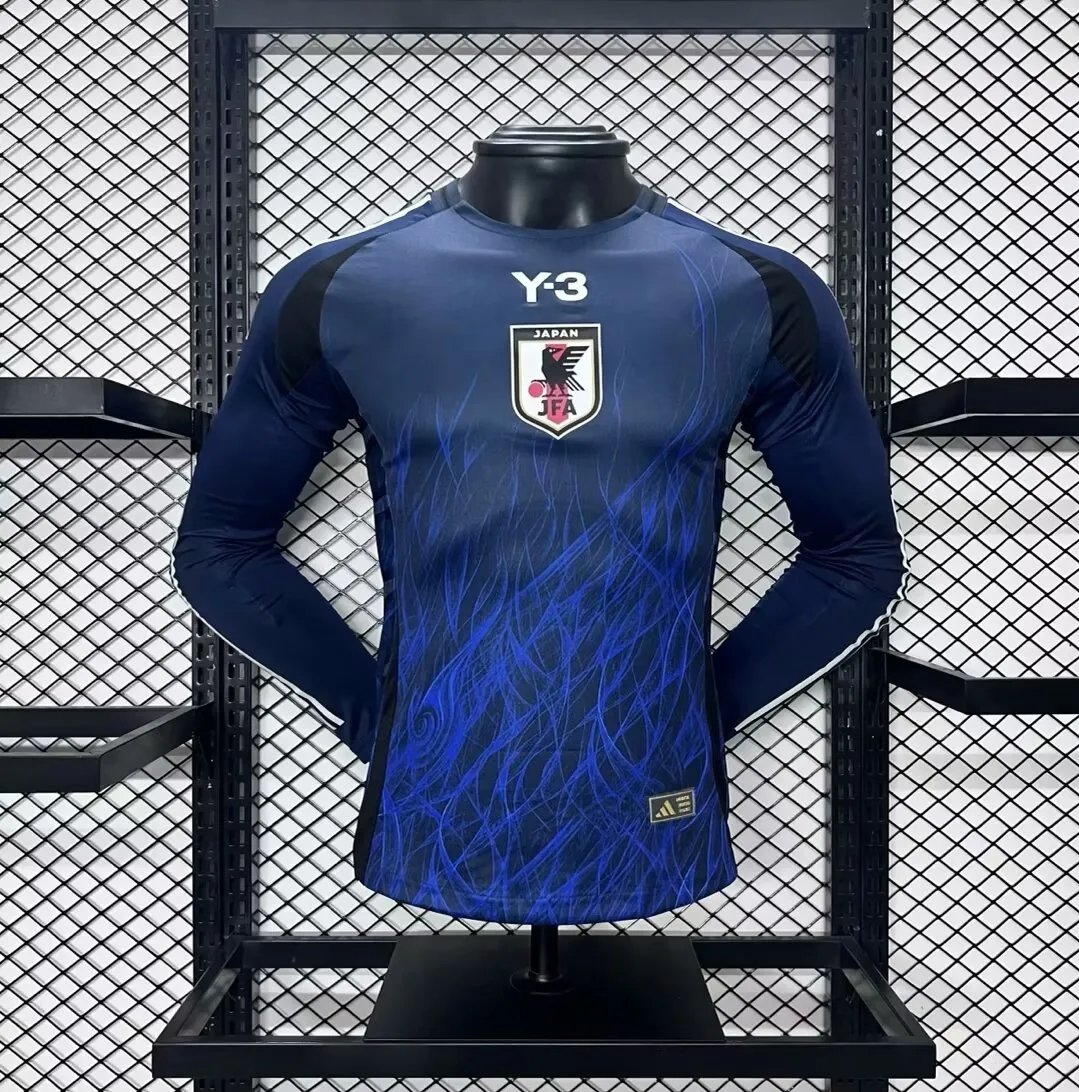 2024 Japan Y3 Home Long Sleeve Player Jersey