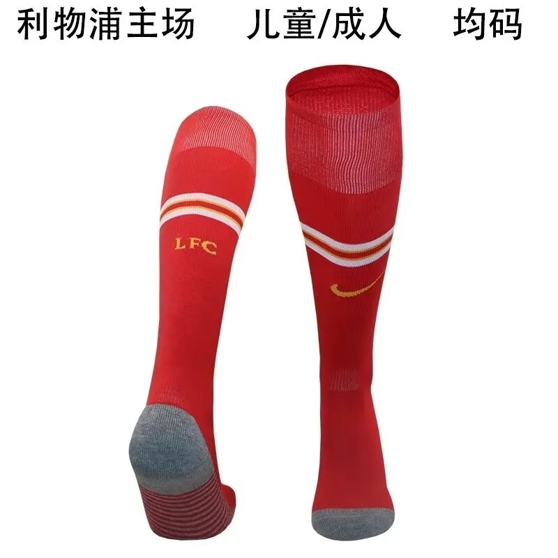 24-25 Liverpool Home Socks