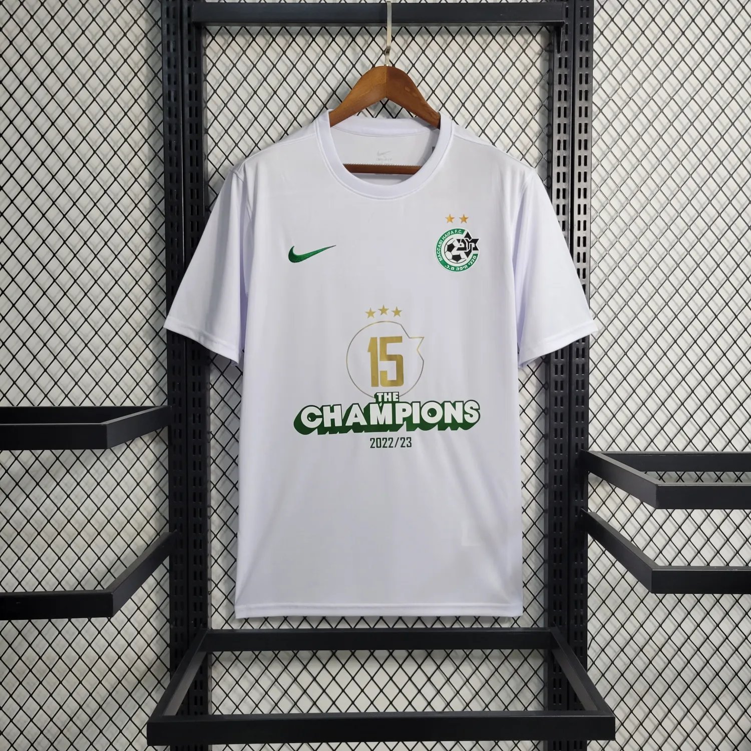 23-24 Maccabi Haifa White Champions Jersey