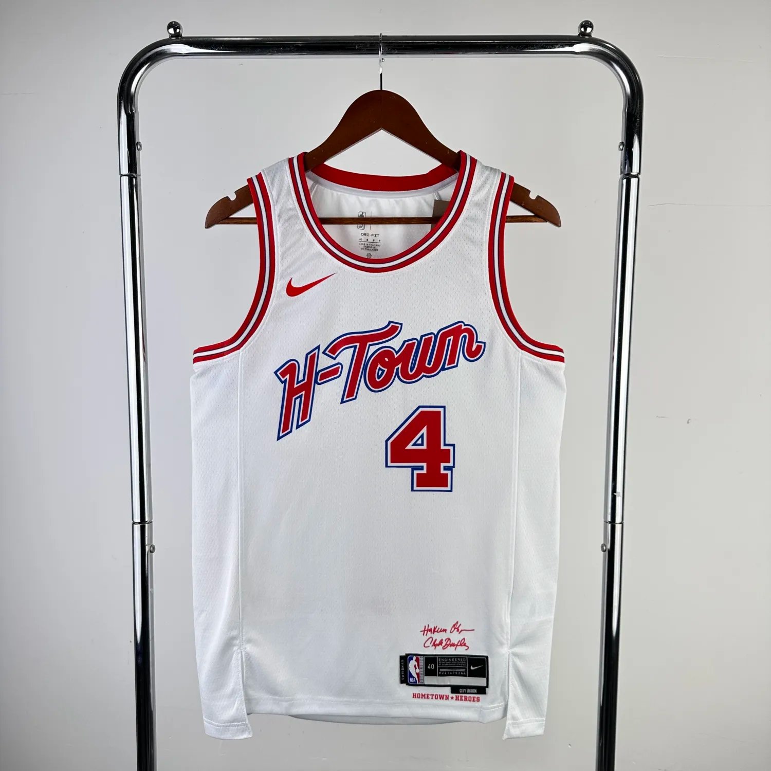 2024 Houston Rockets City Edition GREEN #4 NBA Swingman Jersey