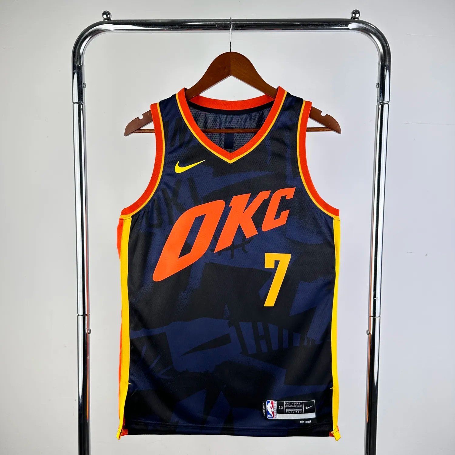 2024 Oklahoma City Thunder City Edition HOLMGREN #7 NBA Swingman Jersey