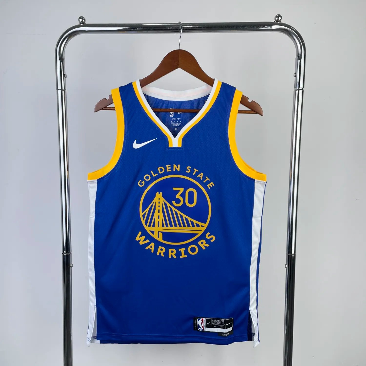 2023 Warriors Away Curry #30 NBA Swingman Jersey