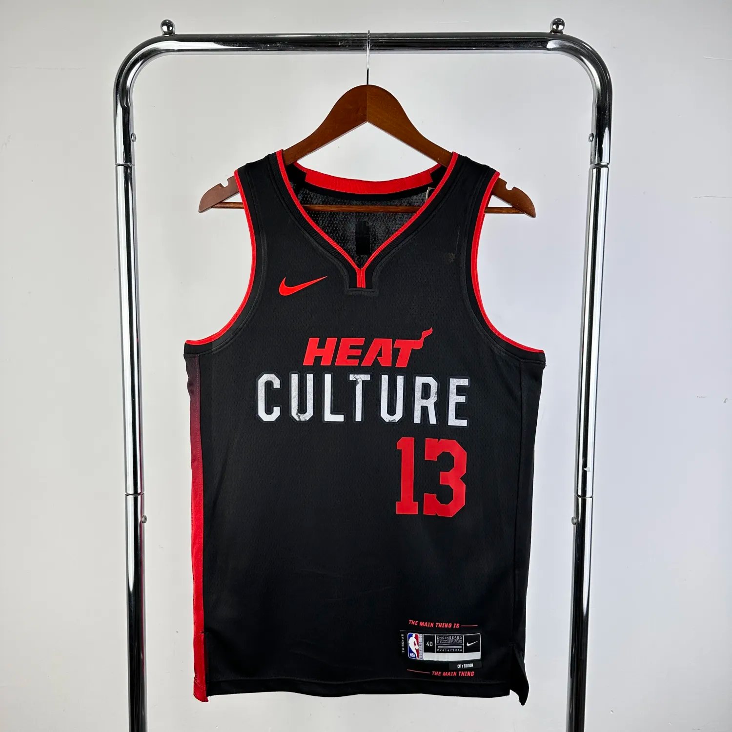 23-24 Miami Heat City Edition Adebayo #13 NBA Swingman Jersey
