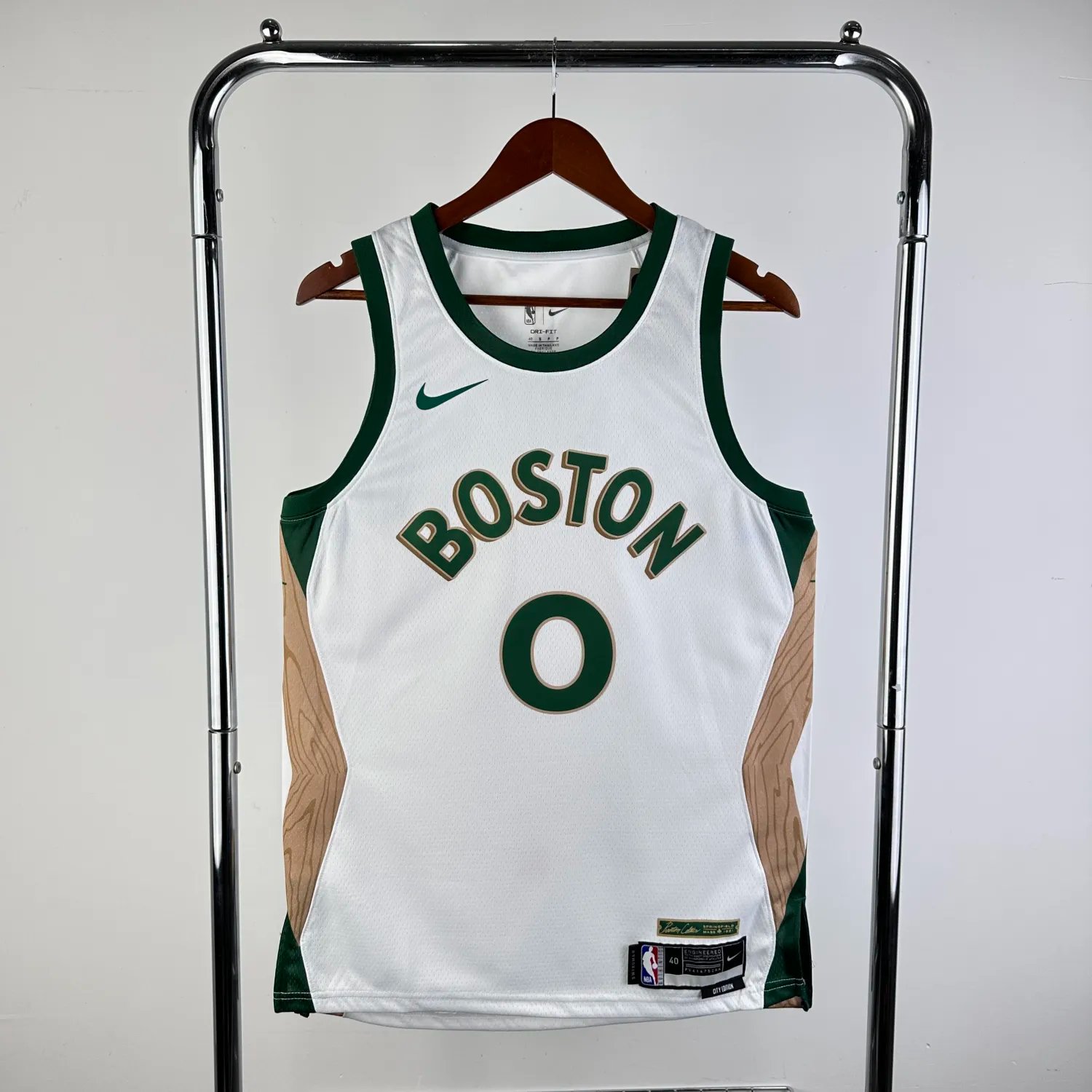 23-24 Boston Celtics City Edition Tatum #0 NBA Swingman Jersey