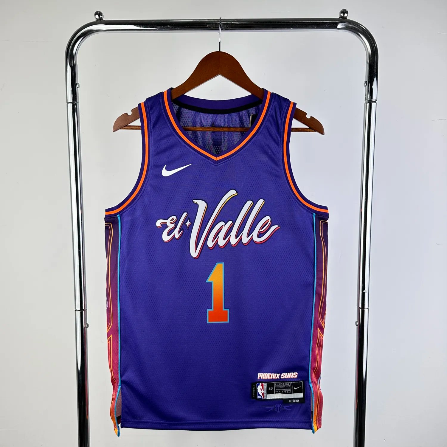 23-24 Phoenix Suns City Edition Booker #1 NBA Swingman Jersey