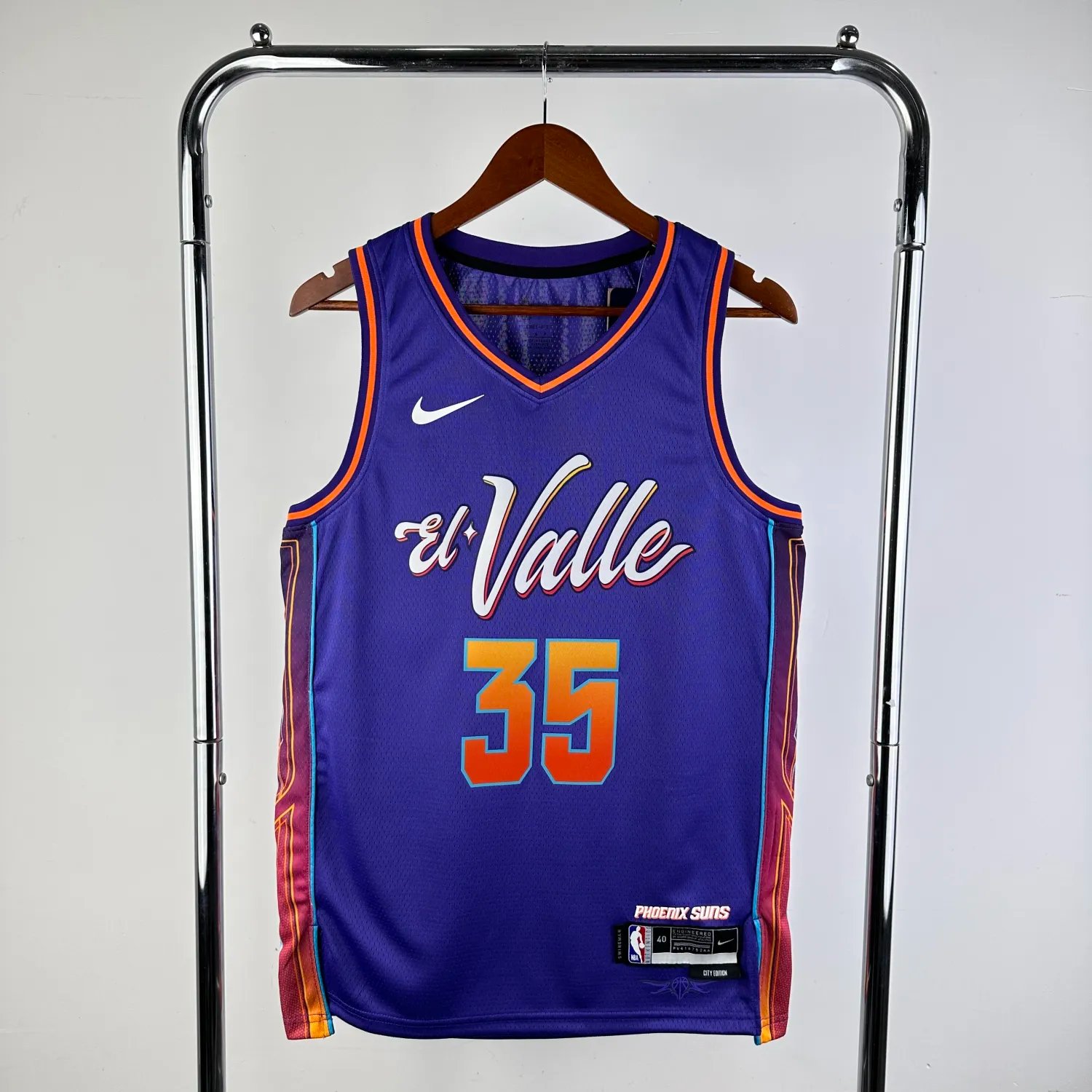 23-24 Phoenix Suns City Edition JKevin Durant #35 NBA Swingman Jersey