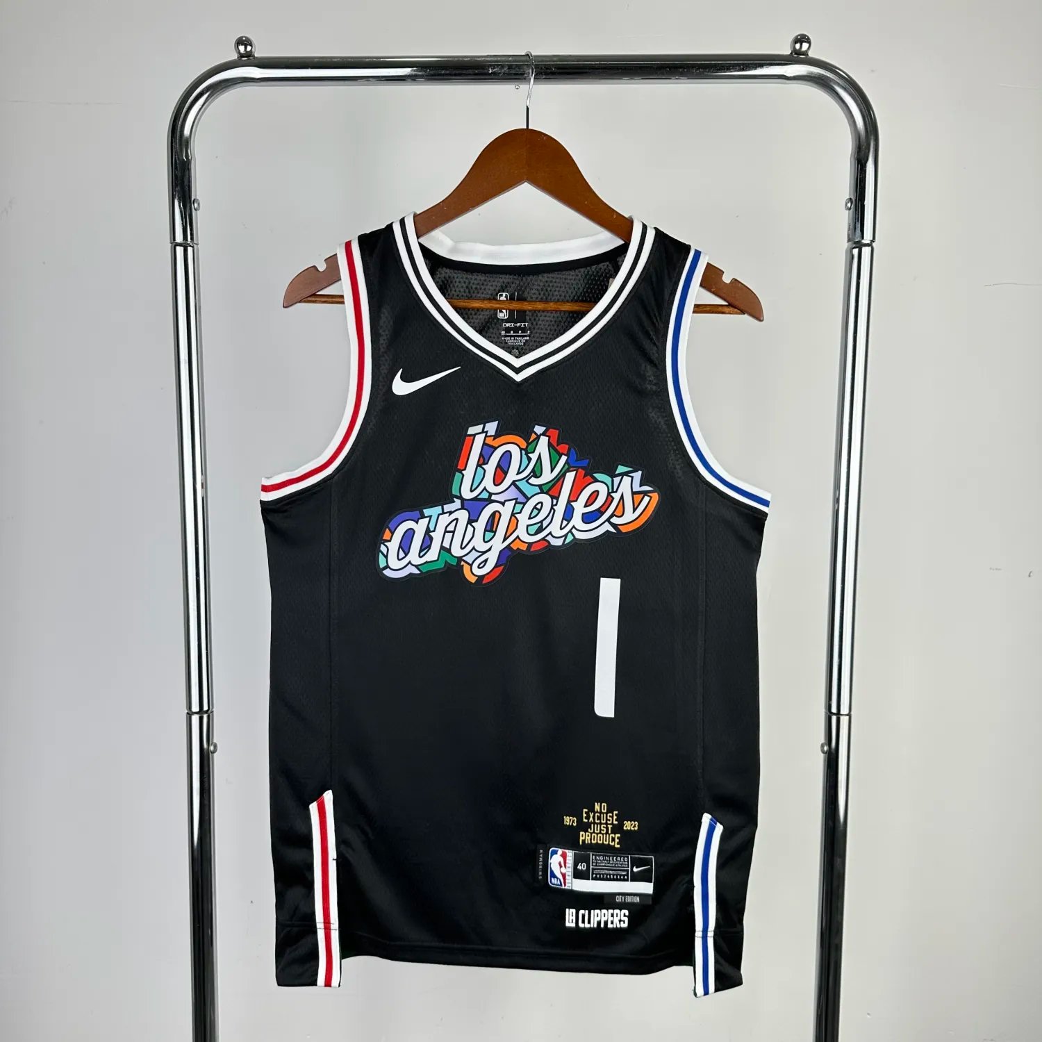 2023 LA Clippers City Edition James Harden #1 Swingman NBA Jersey