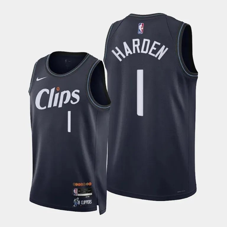 23-24 LA Clippers City Edition James Harden #1 Swingman NBA Jersey