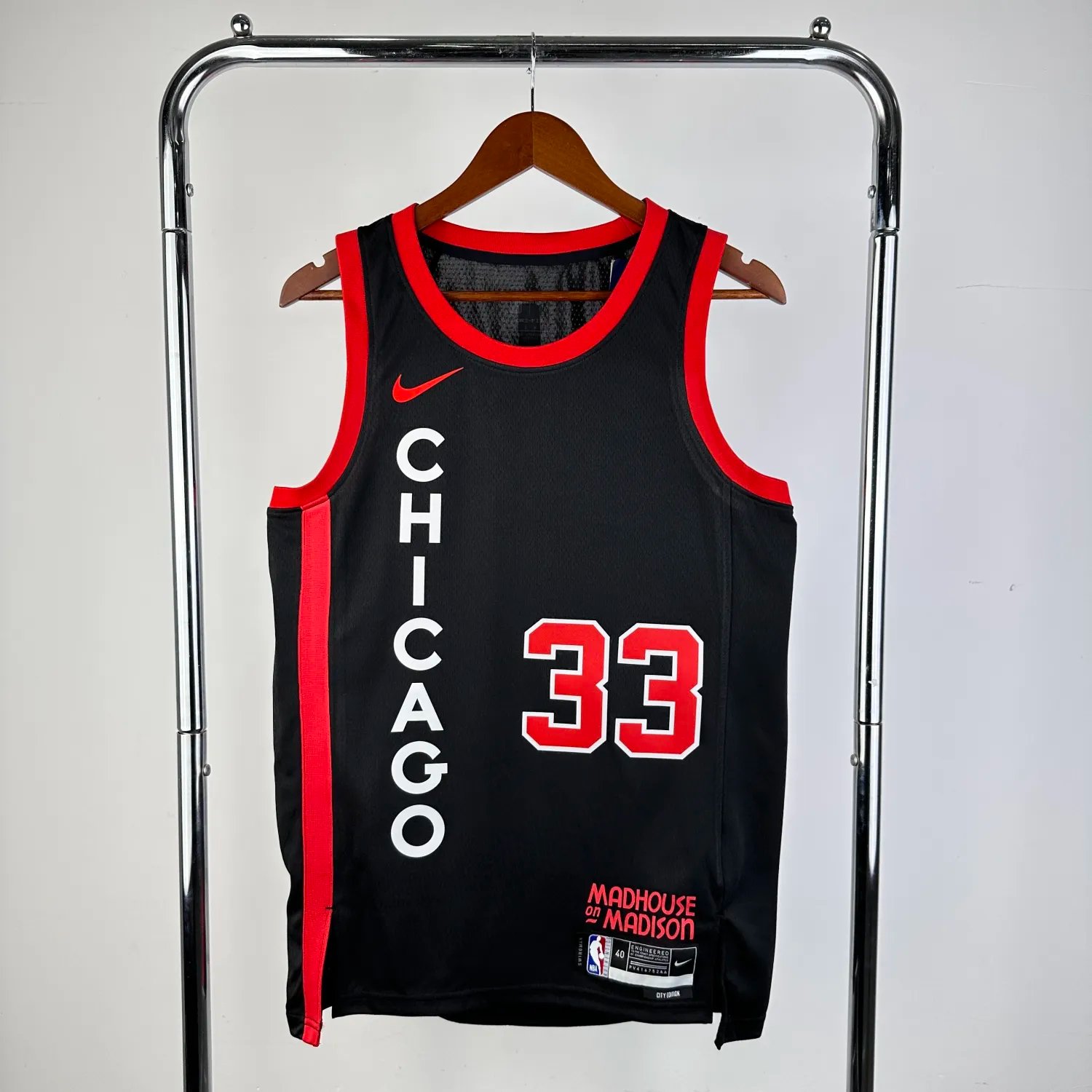 23-24 Chicago Bulls City Edition Scottie Pippen #33 Swingman NBA Jersey